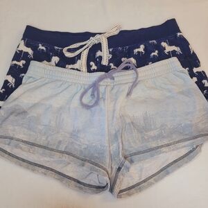 PJ Salvage pajama shorts, 2 pair